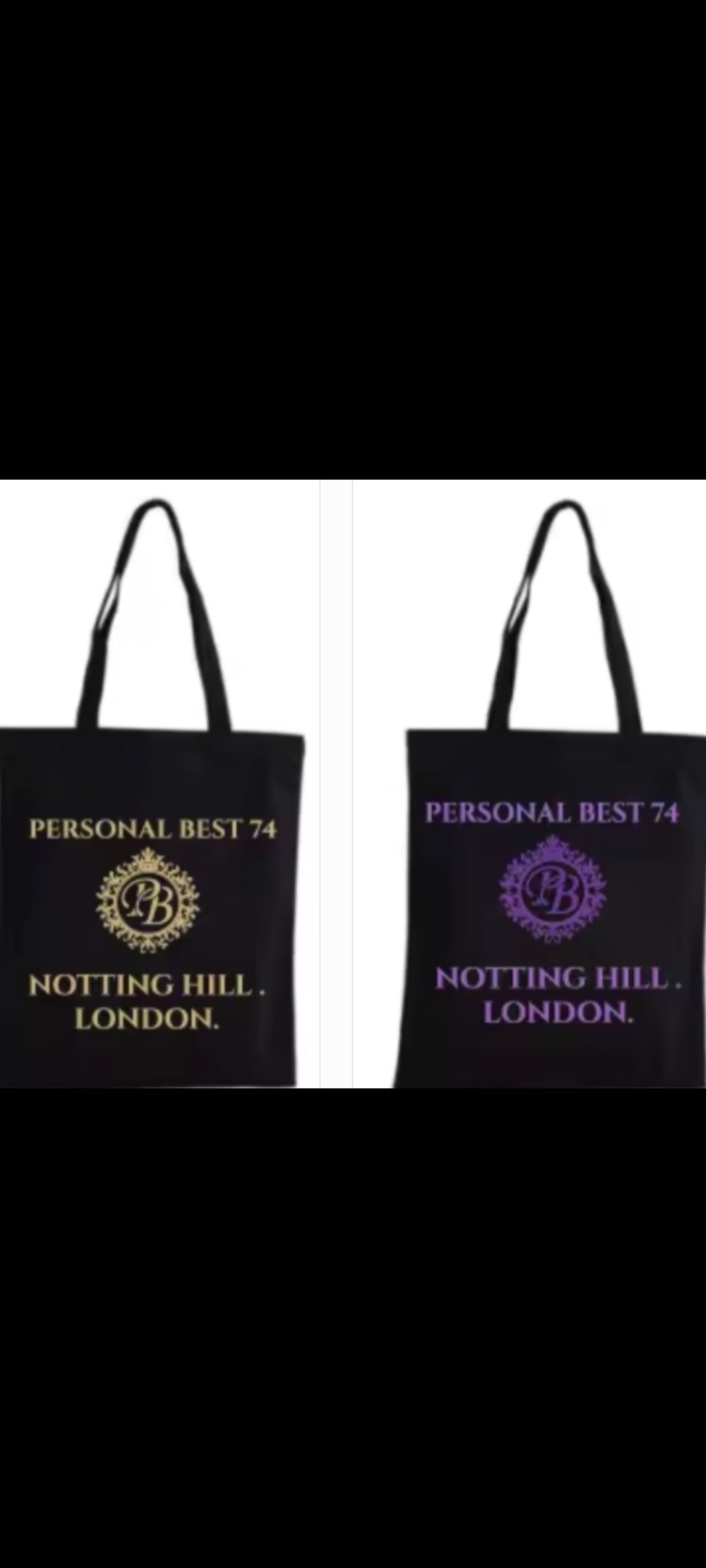 PERSONALBEST74 ! Luxury 5oz Canvas Tote bags