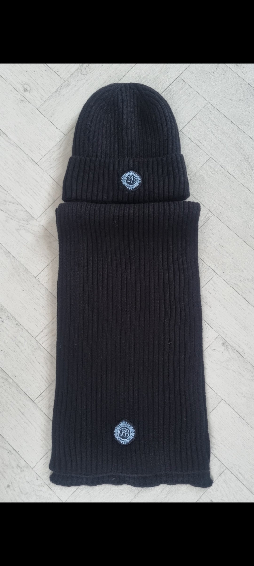 PERSONALBEST74 BEANIE HAT & SCARF