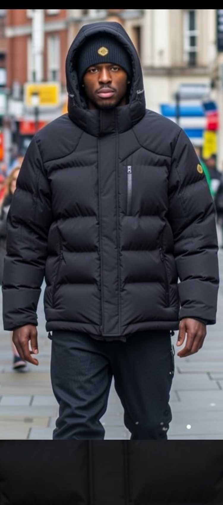 PERSONALBEST74 Luxury Heavy Padded Puffer Coat.
