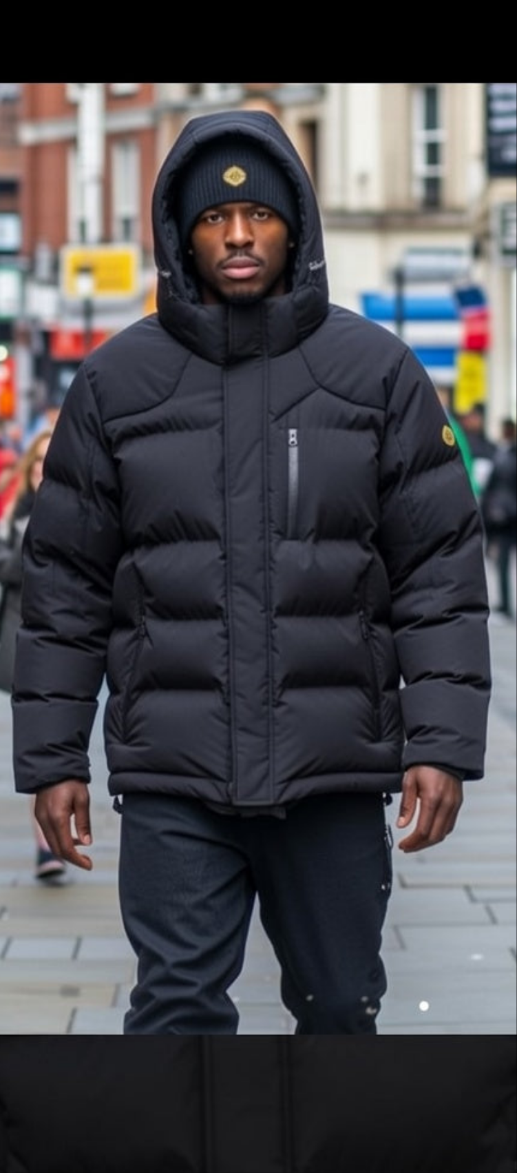 PERSONALBEST74 Luxury Heavy Padded Puffer Coat.
