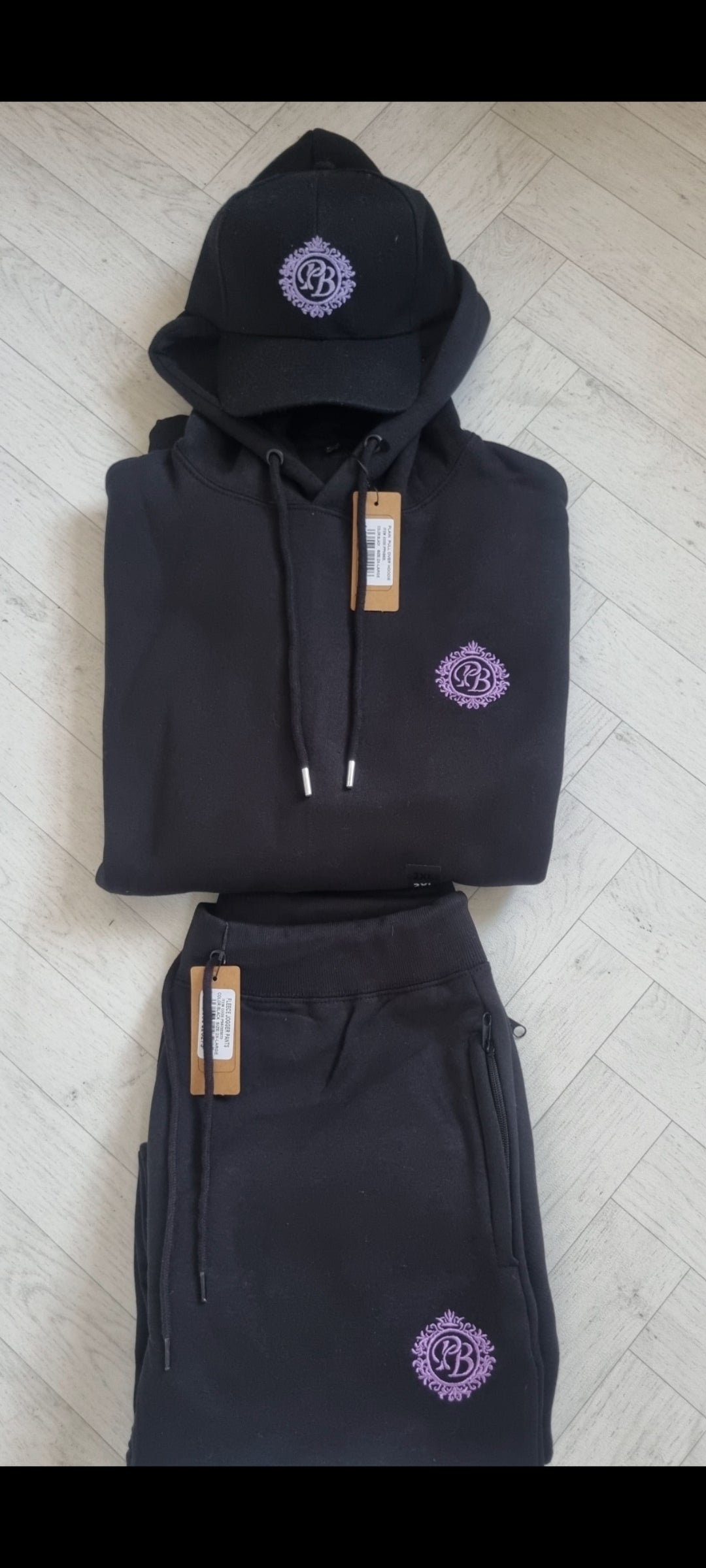 PERSONALBEST74 ! luxury mixed Cotton Tracksuit.