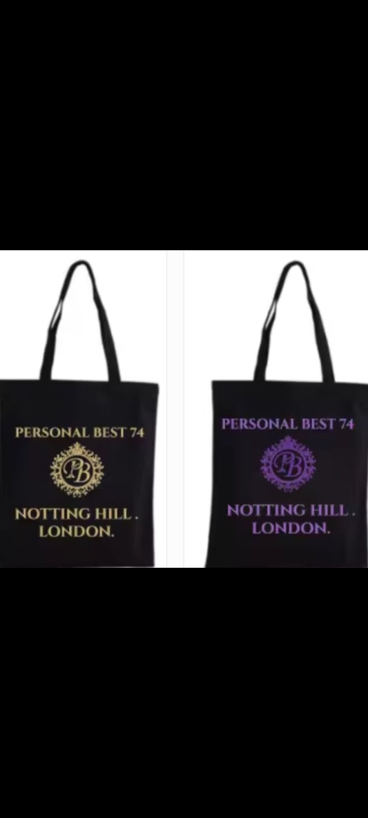 PERSONALBEST74 ! Luxury 5oz Canvas Tote bags