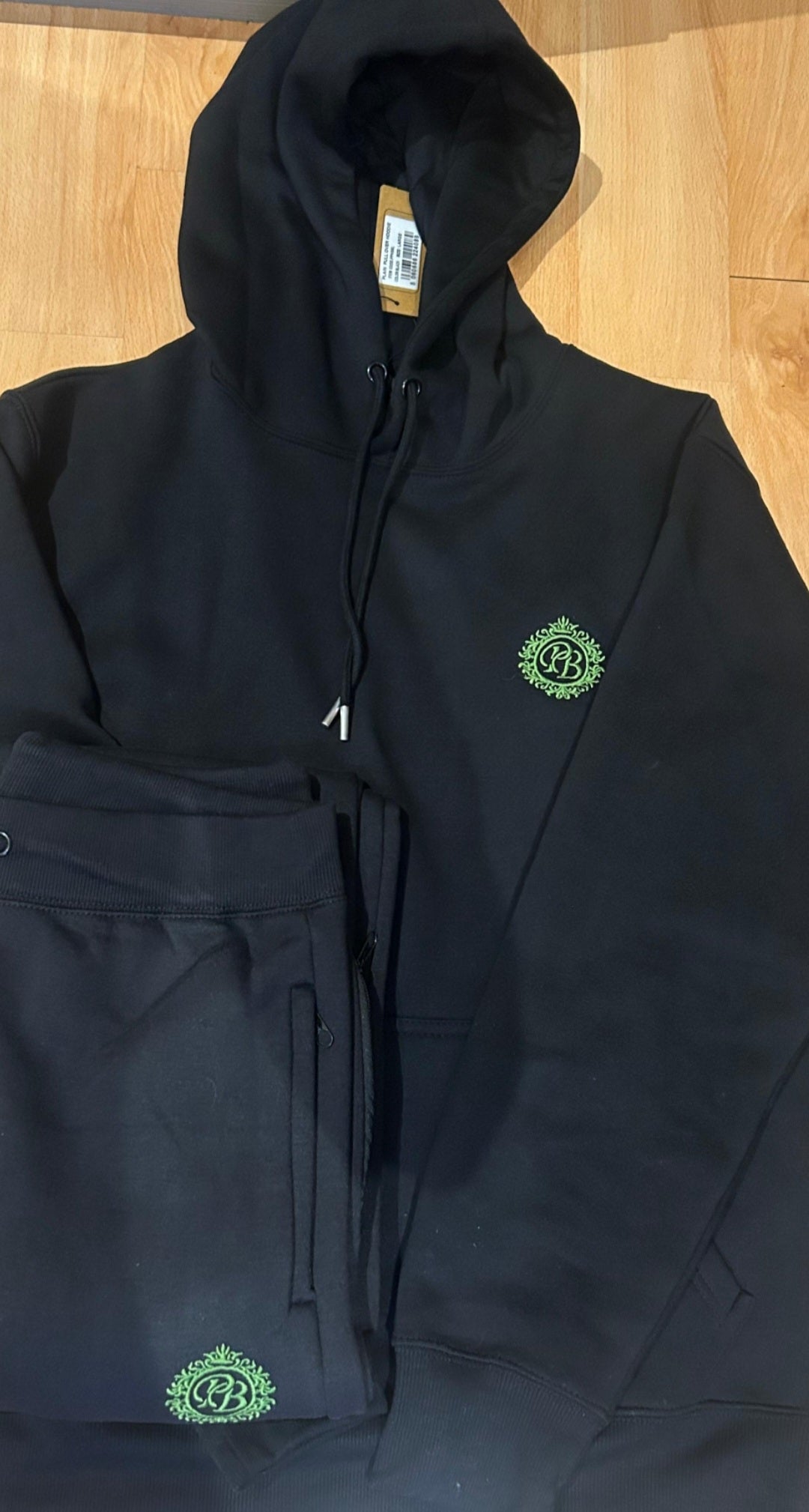 PERSONALBEST74 ! luxury mixed Cotton Tracksuit.