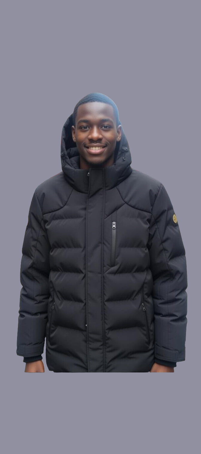 PERSONALBEST74 Luxury Heavy Padded Puffer Coat.