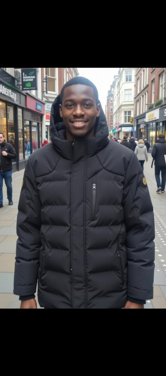 PERSONALBEST74 Luxury Heavy Padded Puffer Coat.